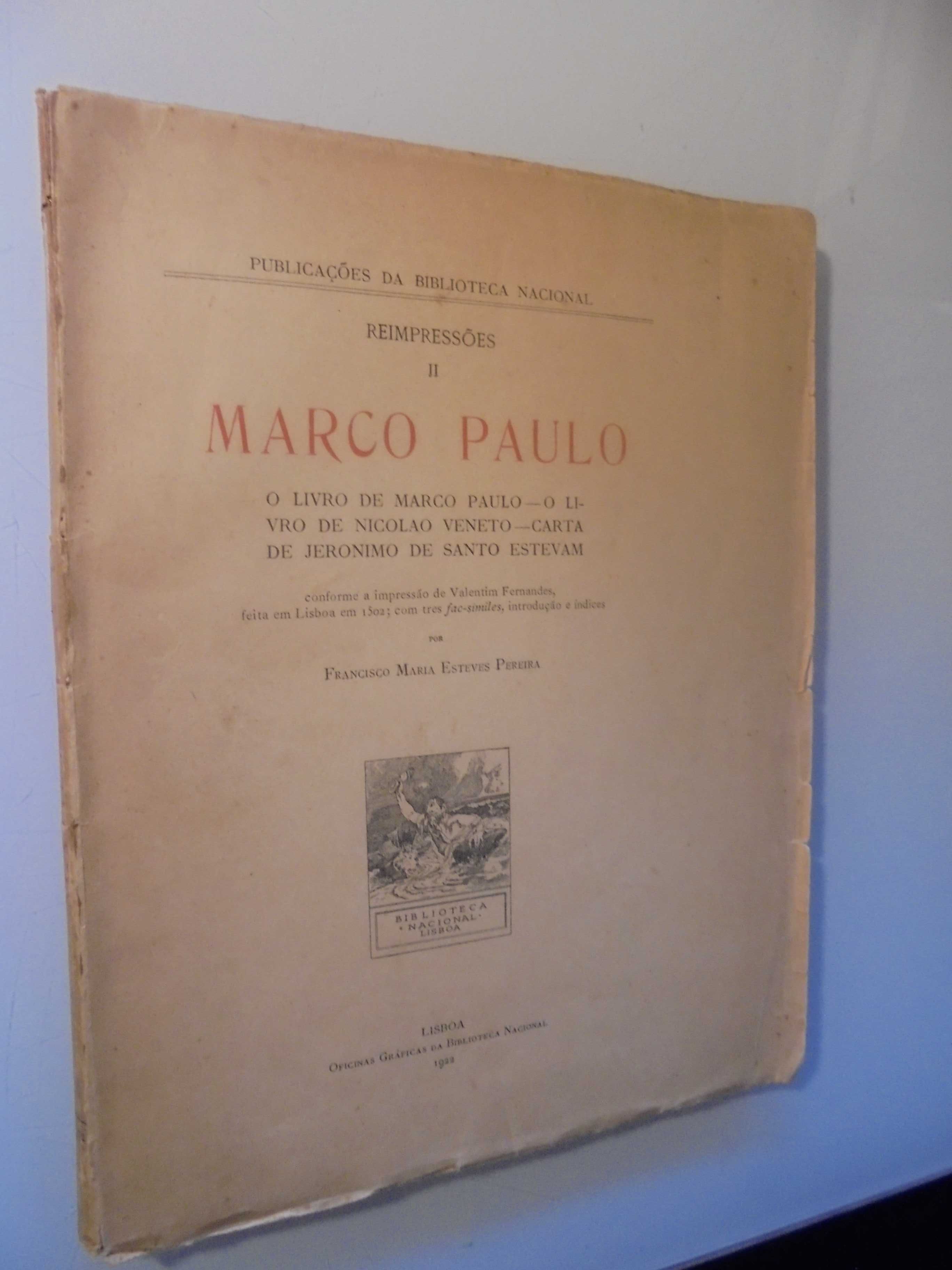 Pereira (Francisco M. Esteves);Marco Paulo-O Livro de Nicolao Veneto