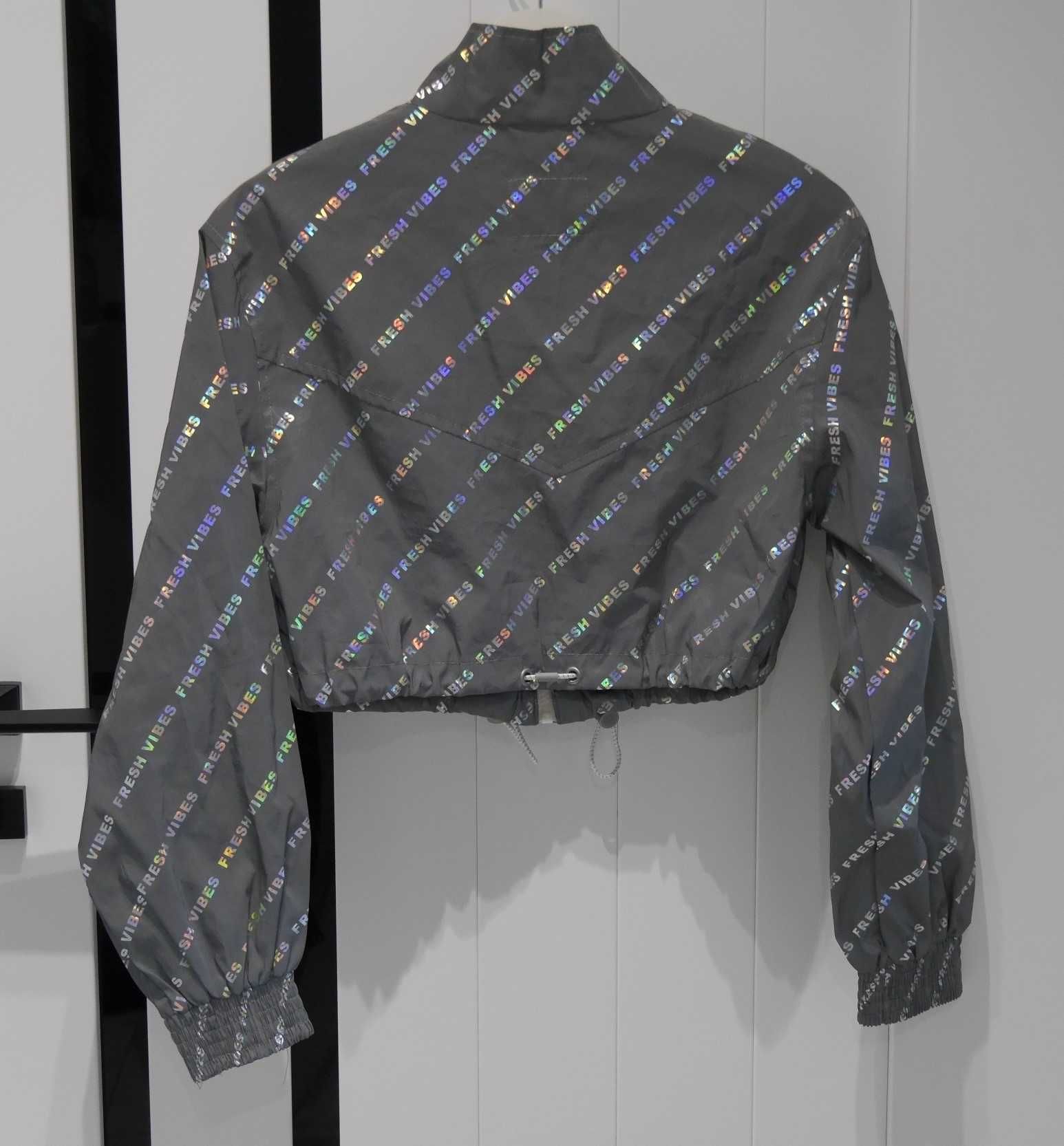 Bershka kurtka świecąca w ciemności 34 XS
