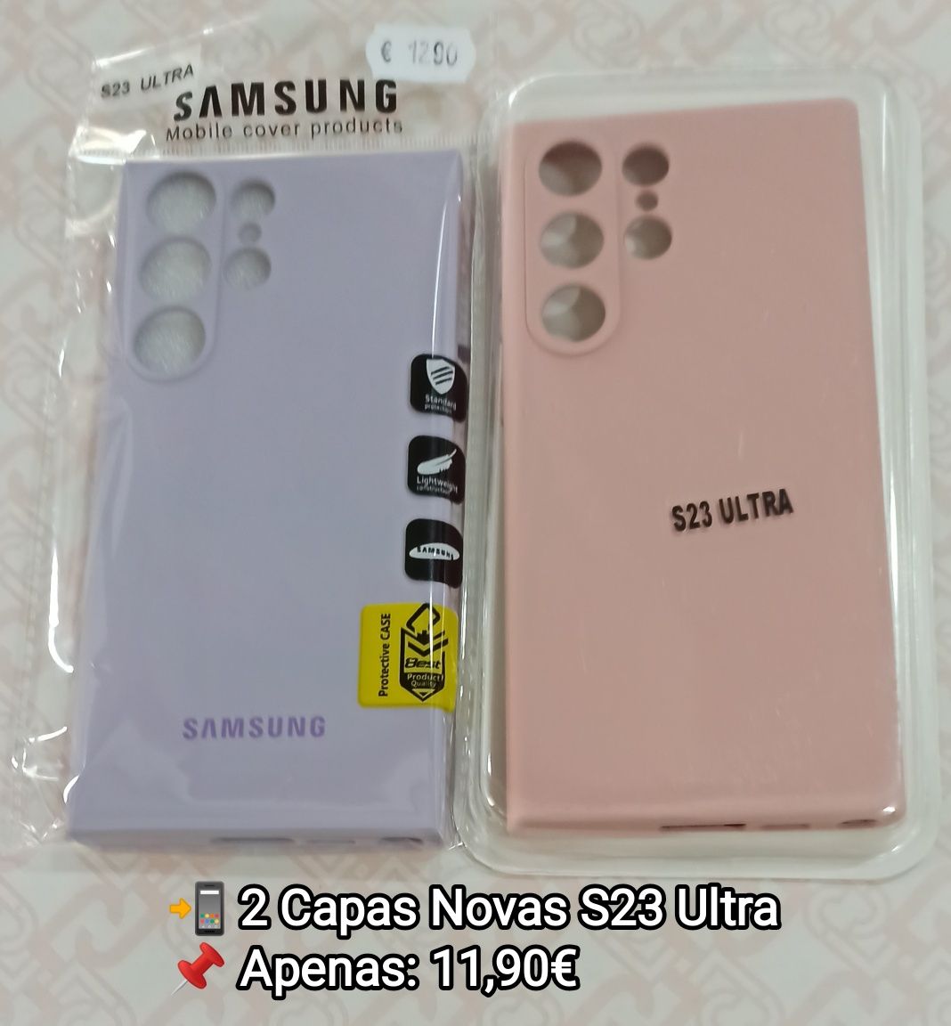 Capa Soft Touch P/ Samsung Galaxy A35 / S23 Ultra