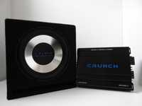 Zestaw car HiFi  subwoofer GPX350+wzmacniacz Crunch GPX1000.4