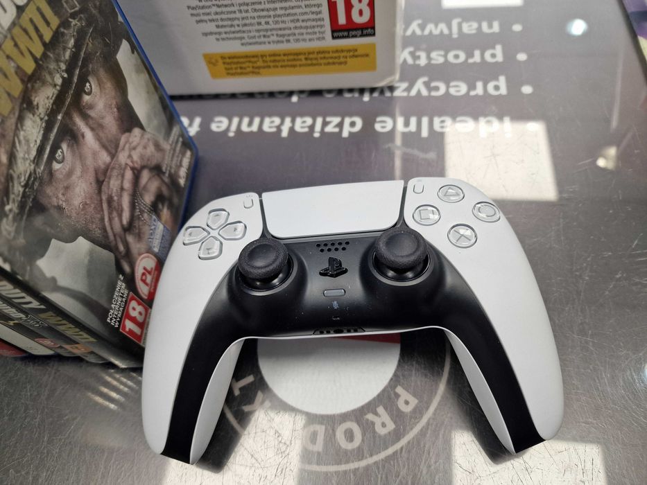 Playstation 5 wersja z napędem 825GB/ +pad/ +5 gier/ Grade A/ PS5/ GW6