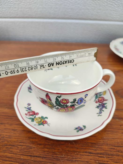 Porcelanowa Filiżanka z spodkiem Villeroy & Boch - Alsace - Design
