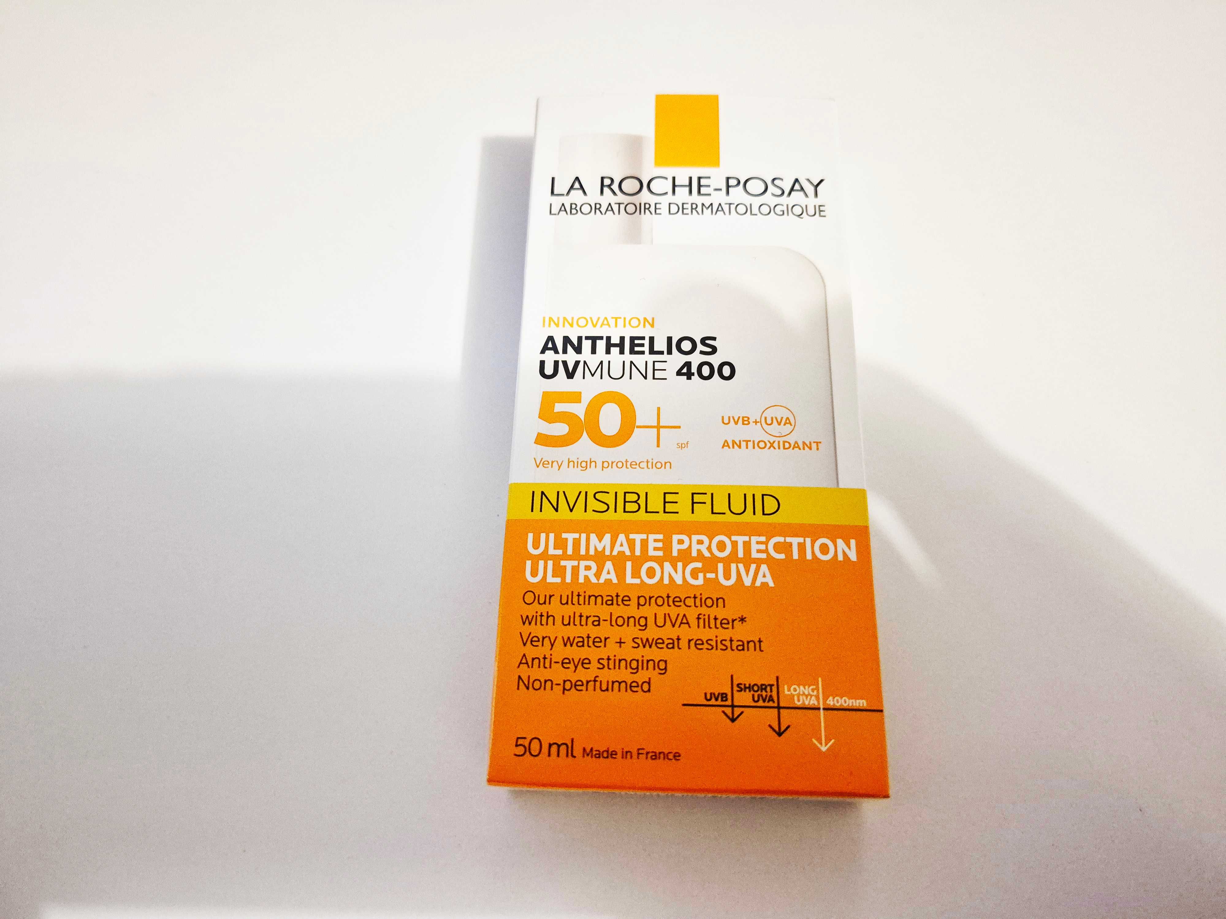 NOWY La Roche-Posay Anthelios UVMune, niewidoczny fluid SPF50+, 50 ml