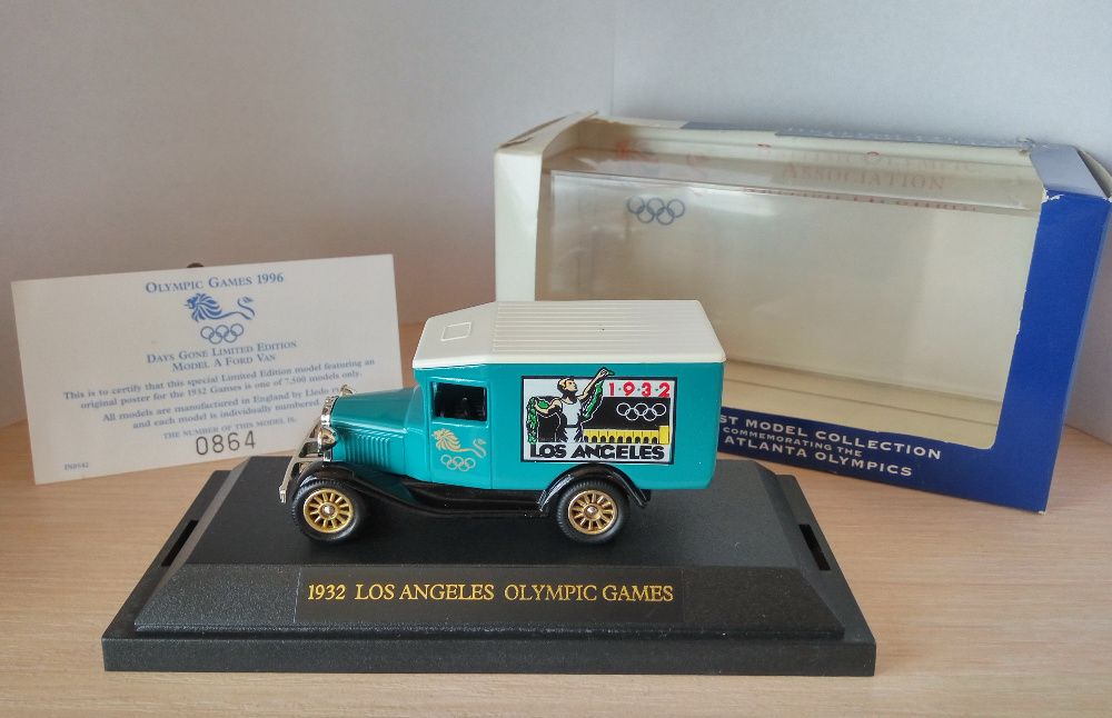 Lledo/Days Gone, модель Ford Van 1932 Los Angeles Olympic Games