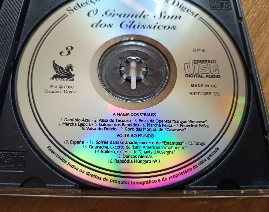 O Grande Som dos Clássicos - 3 CD's