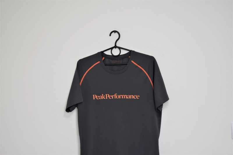 Peak Performance szary t-shirt stretch oryginał S M
