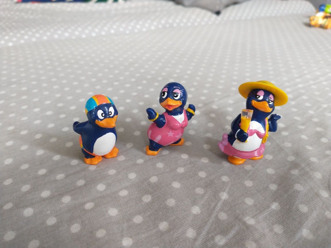 Figurki Kinder niespodzianka - pingwiny