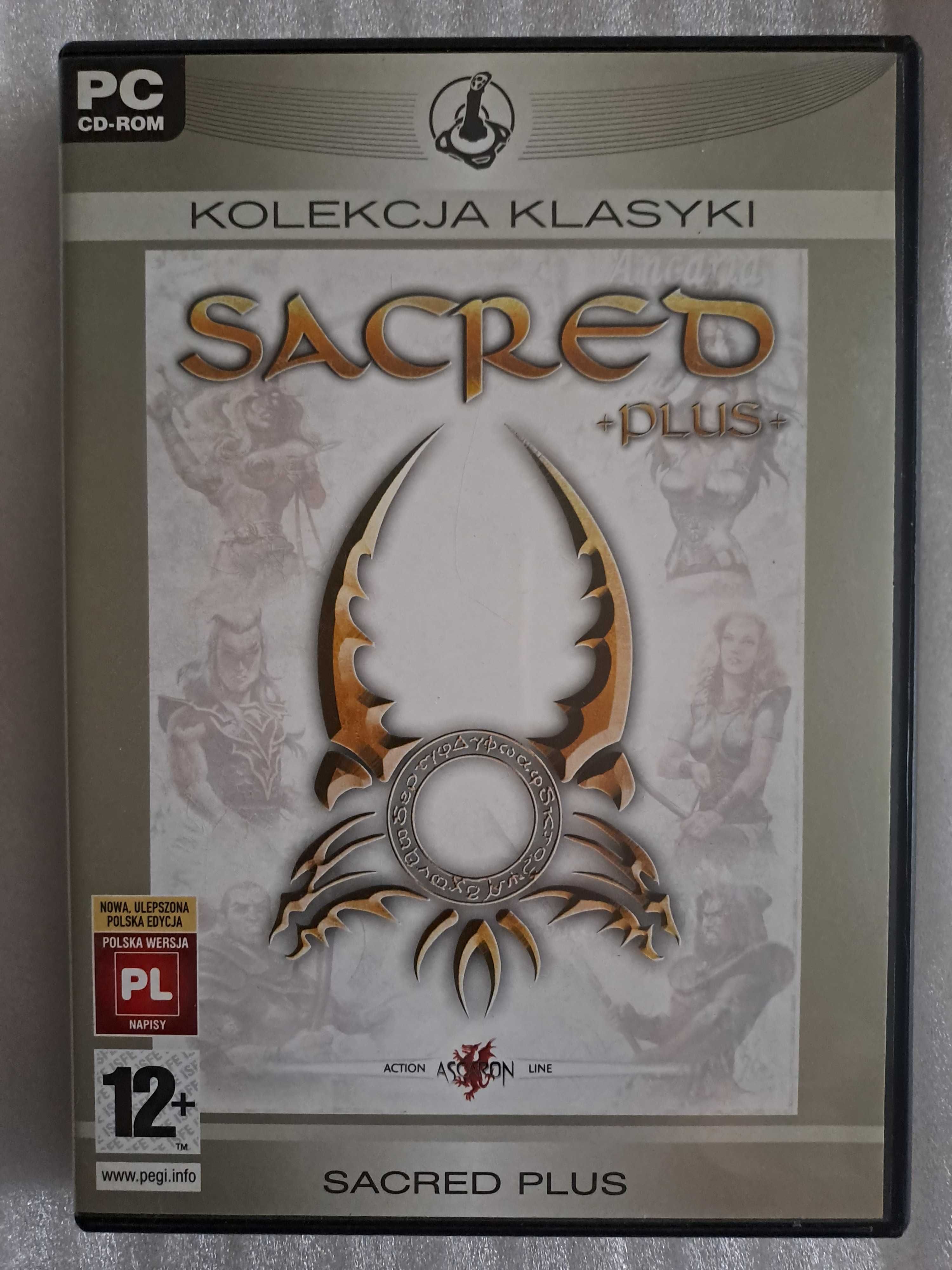 gra komputerowa RPG SACRED Plus (Kolekcja klasyki) CD-ROM