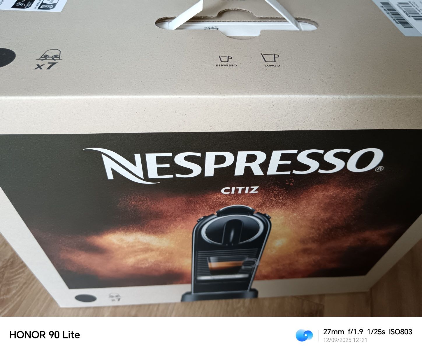 Máquina café nespresso