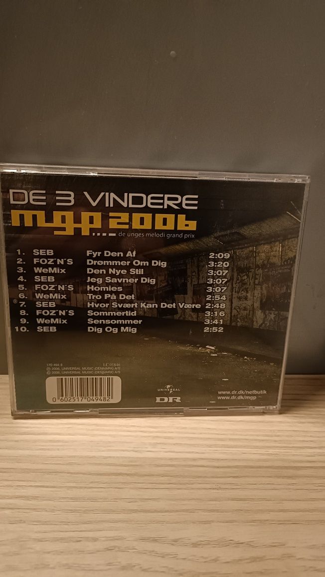 De 3 vindere mgp 2006 CD okazja