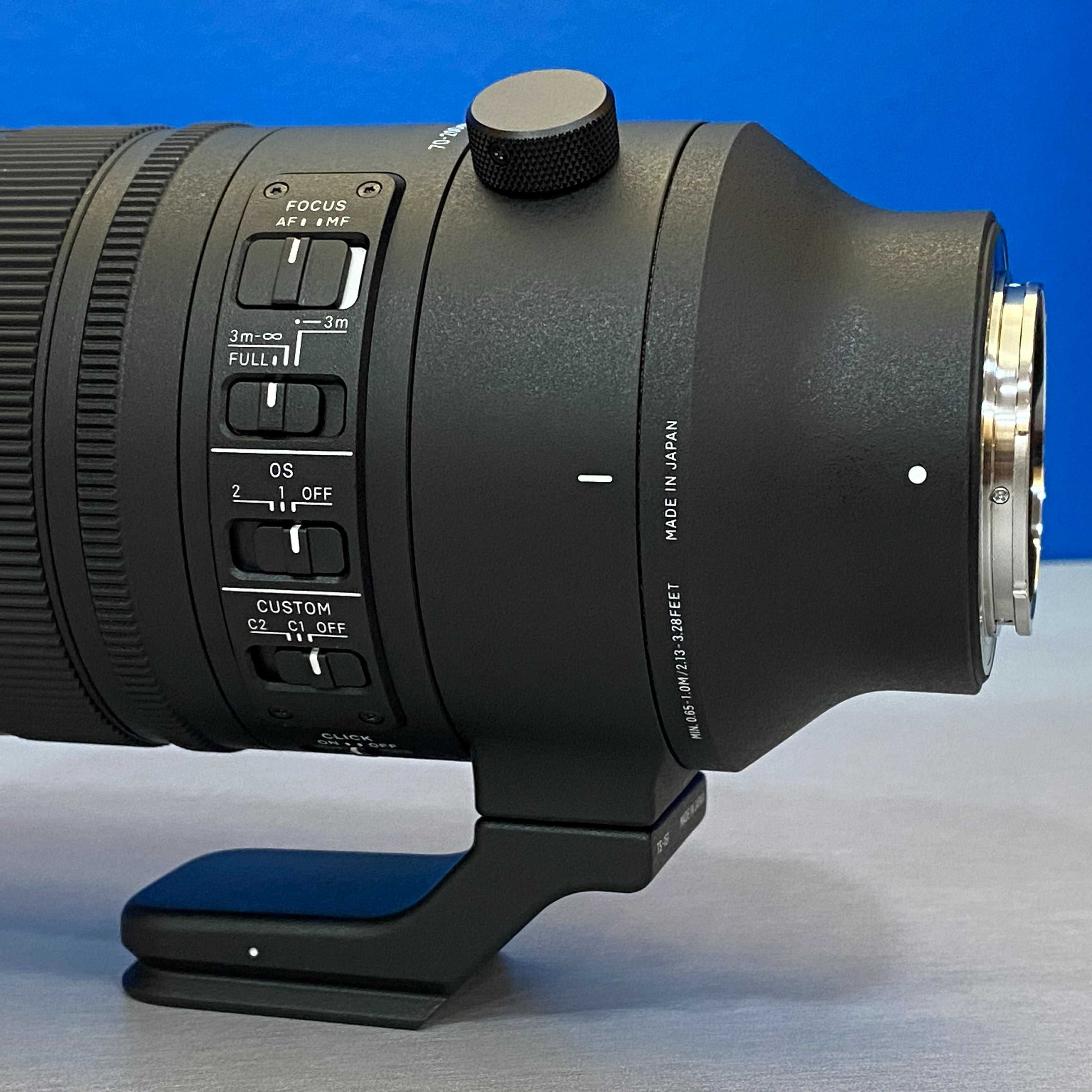 Sigma 70-200mm f/2.8 DG DN OS Sports (Sony) - NOVA -5 ANOS DE GARANTIA
