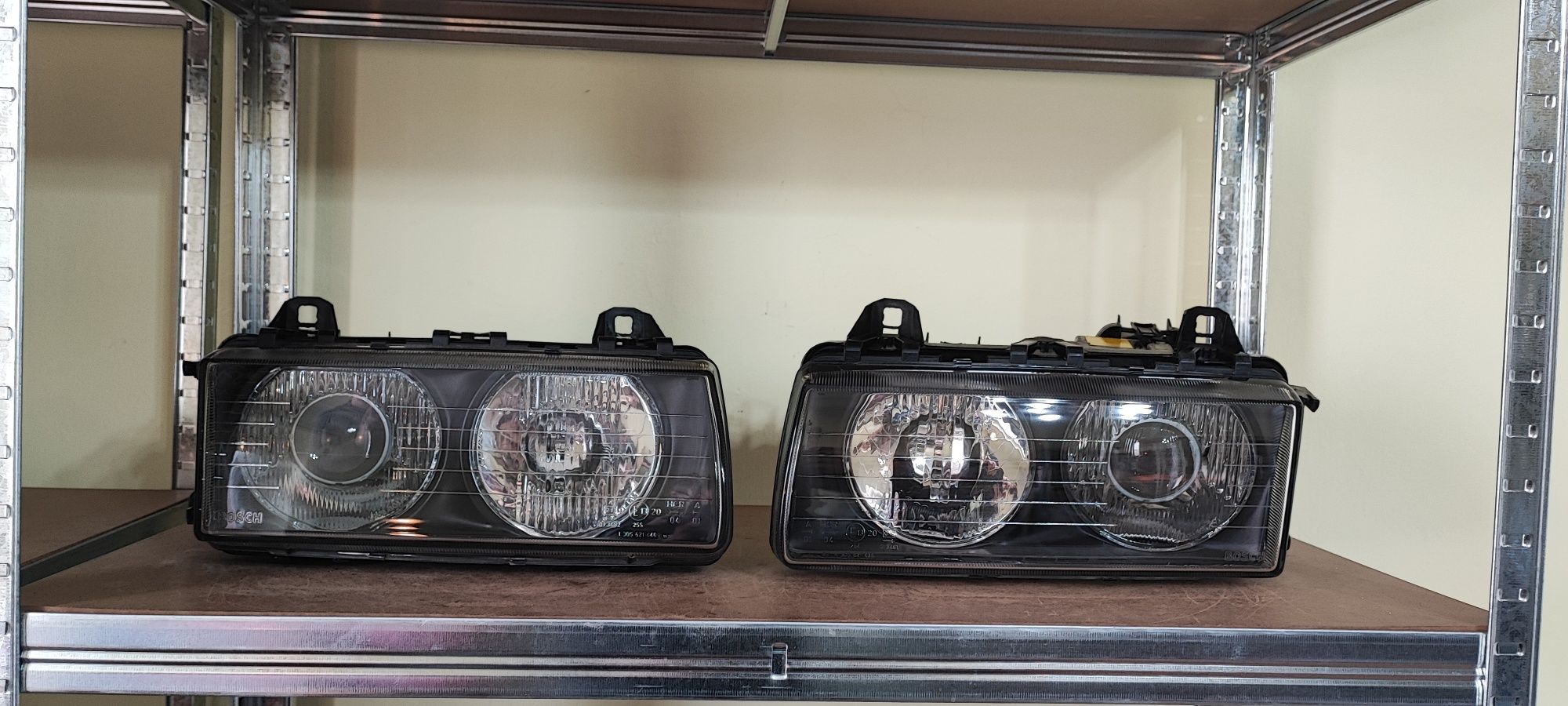BMW E36 Lampy BOSCH Soczewka NOWE Szkła Regeneracja rarytas reflektory