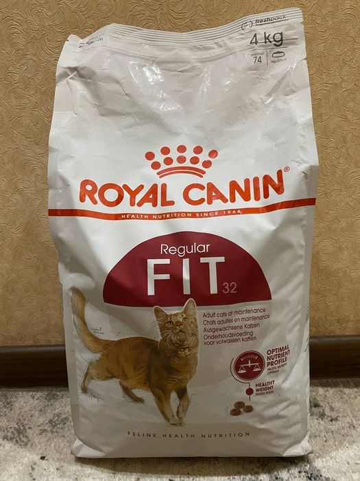 Сухой корм_ Royal canin fit 32 мясо птицы 4 кг