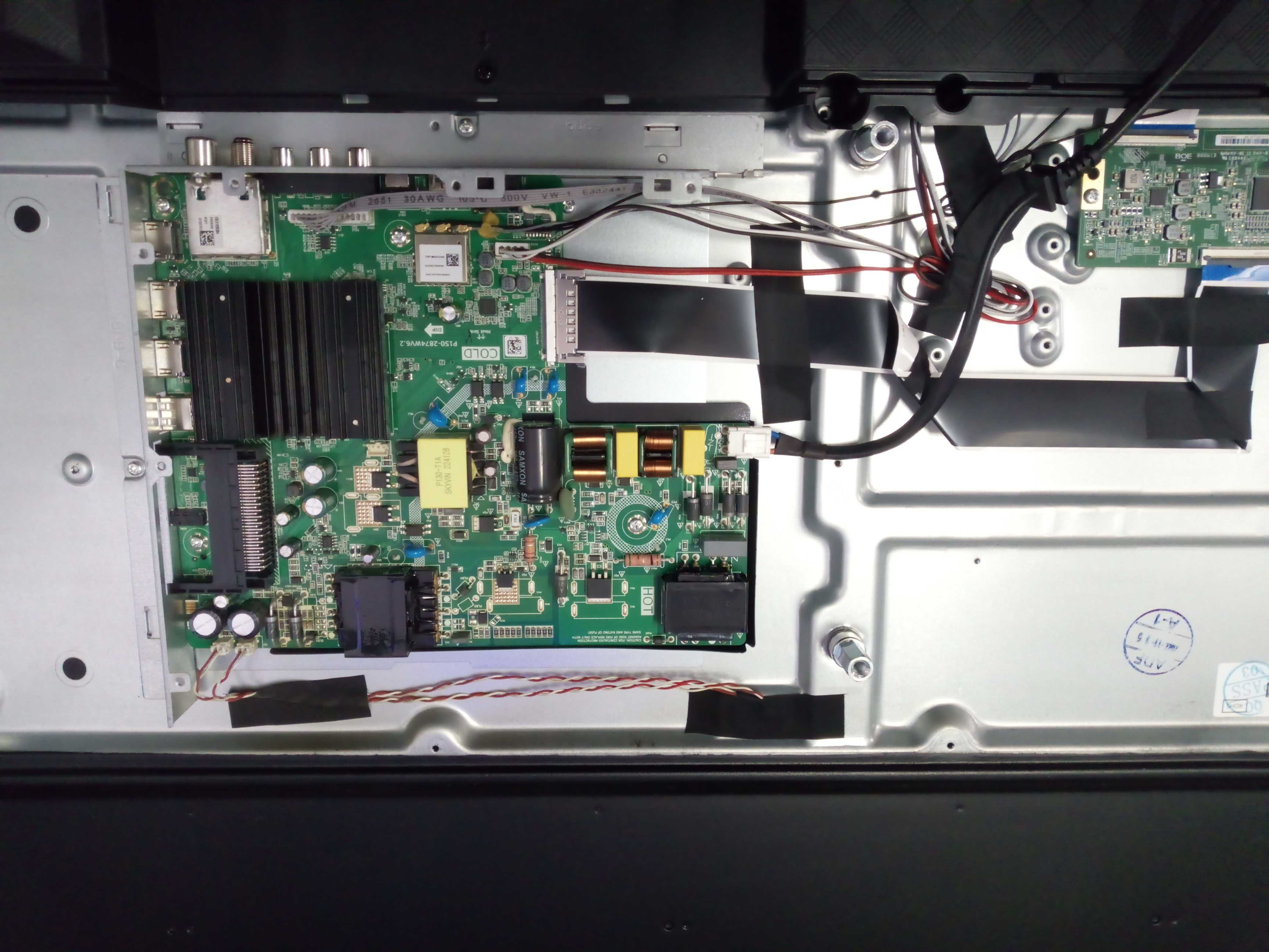 płyta elektronika sencor sle65us801tcsb