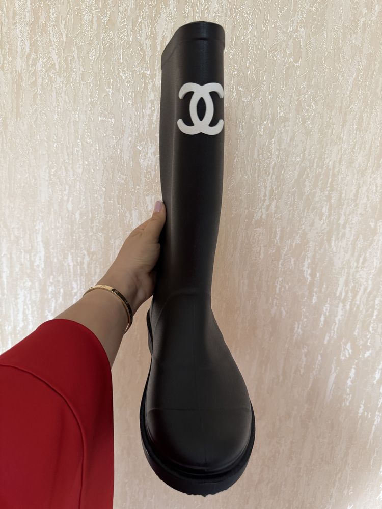 Резиновые сапоги chanel Rubber Raine
