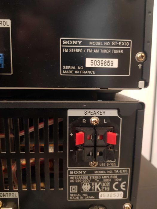 Wieża Sony 4 Segmenty Made In Japan