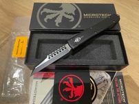 Nóż Microtech Ultratech Warhound Signature Series Black