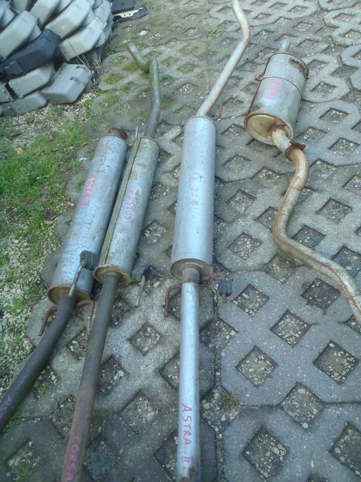 wydech rura siatka opel astra I II corsa b