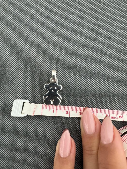 Pendente urso TOUS original prata