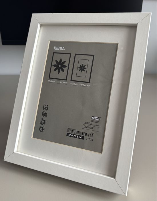 Ramka na zdjęcia IKEA RIBBA 18x24 cm