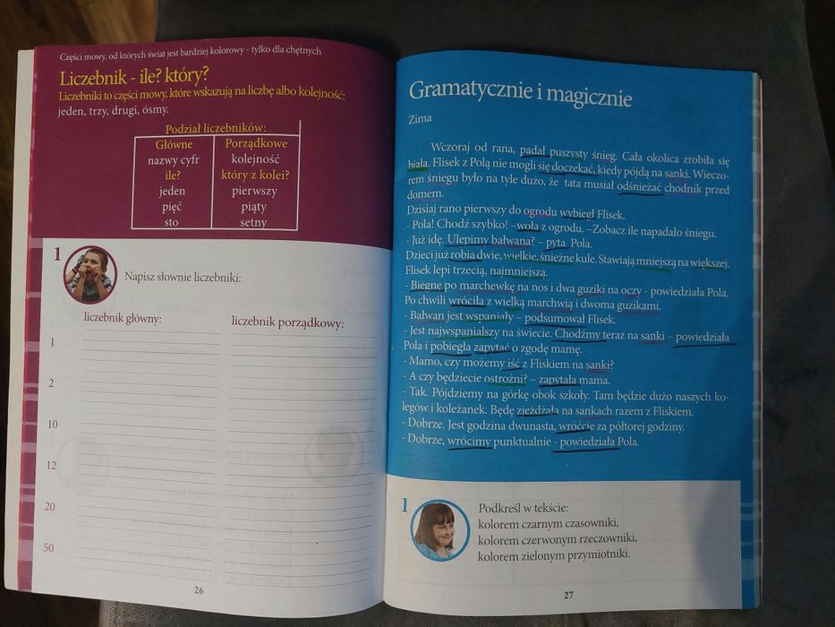 Flisek I Pola w trzeciej klasie. Ćwiczenia I testy do klasy 3.