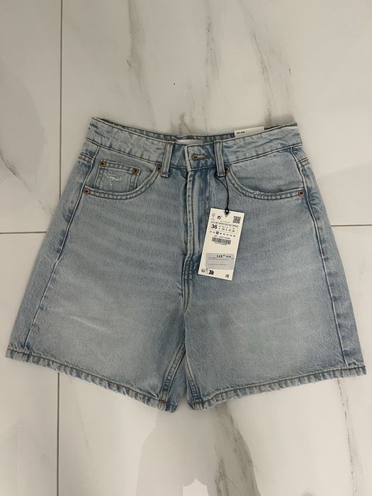 Женские ждинсовые шорты Zara