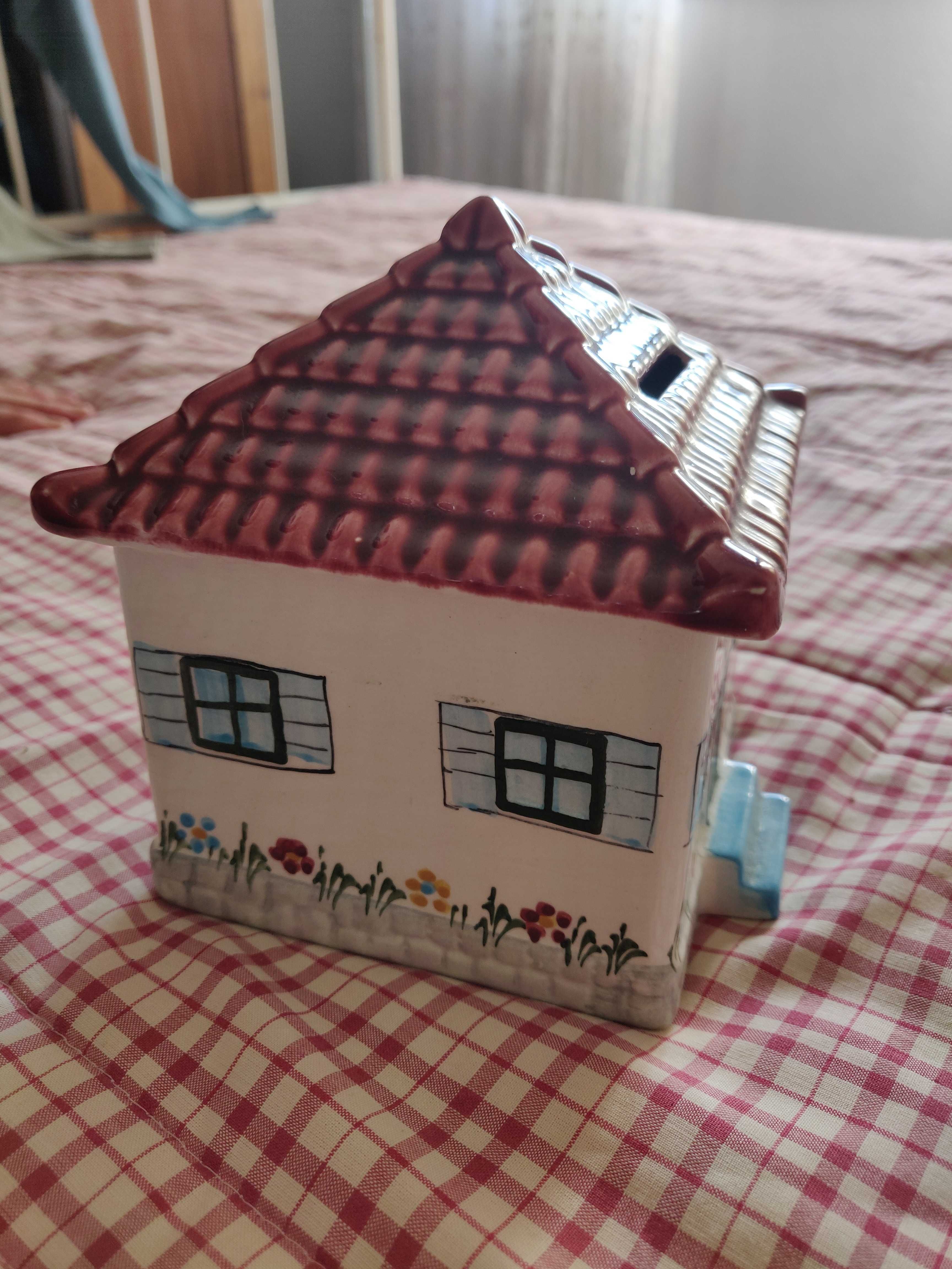 Casinha de porcelana