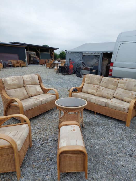 Komplety zestawy rattanowe