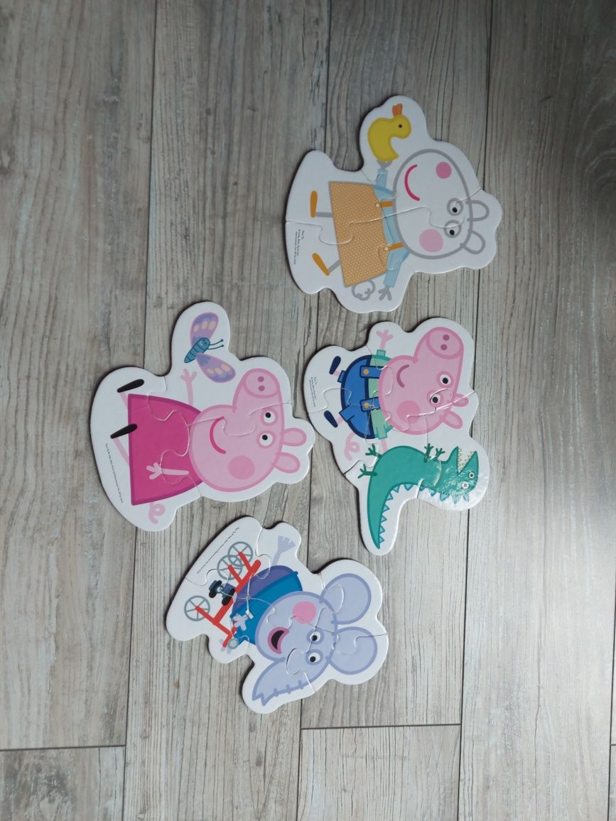 Pierwsze Puzzle Świnka Peppa