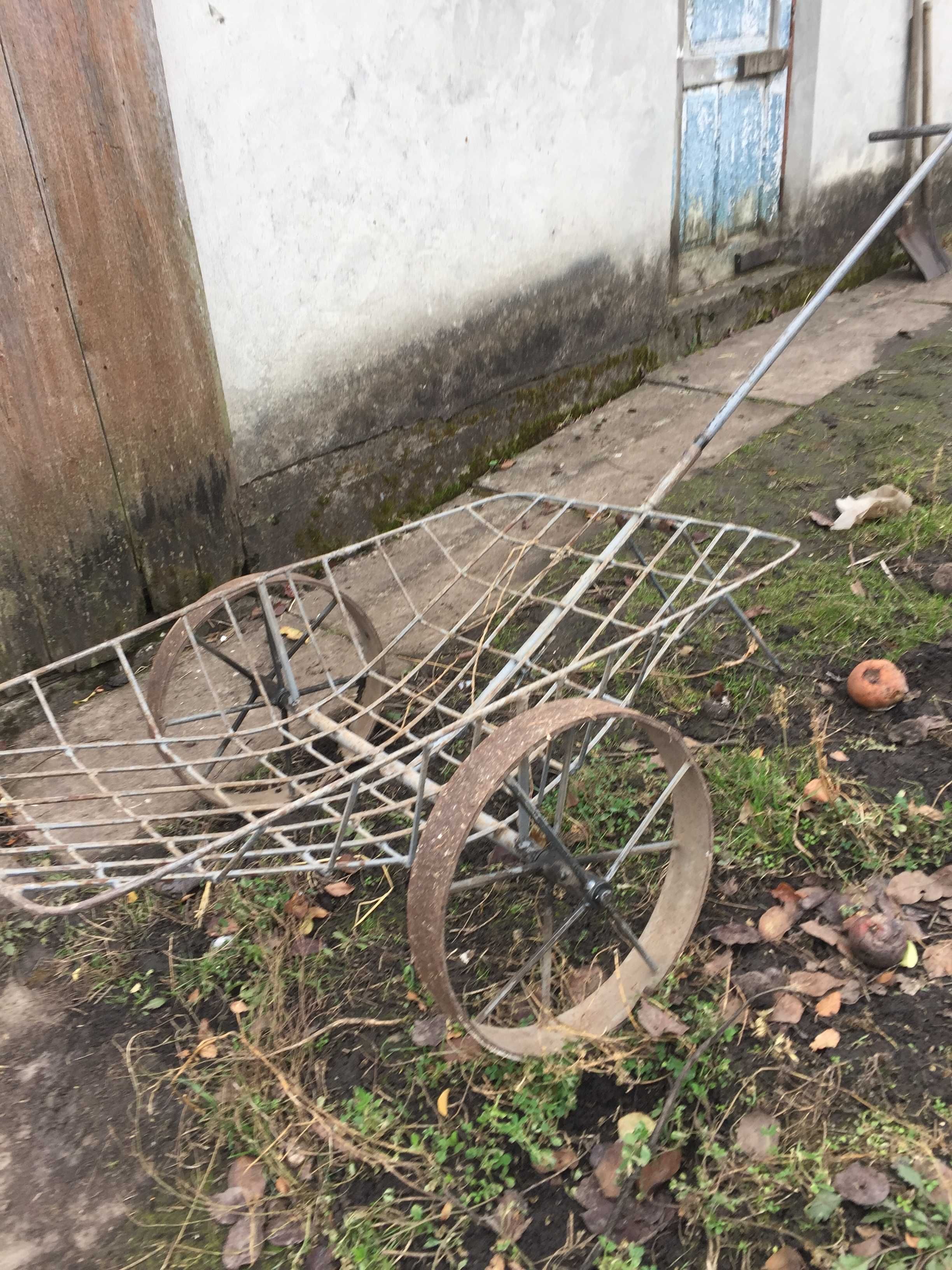 Двоколісний вантажний візок