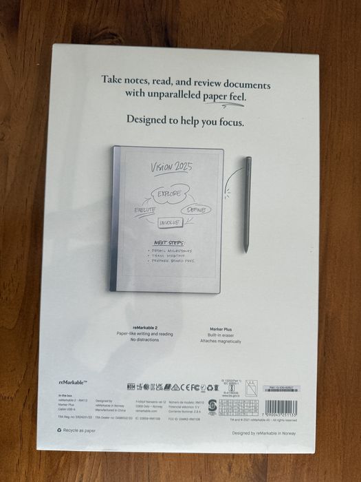 ReMarkable 2 pack essencial com caneta eletrónica