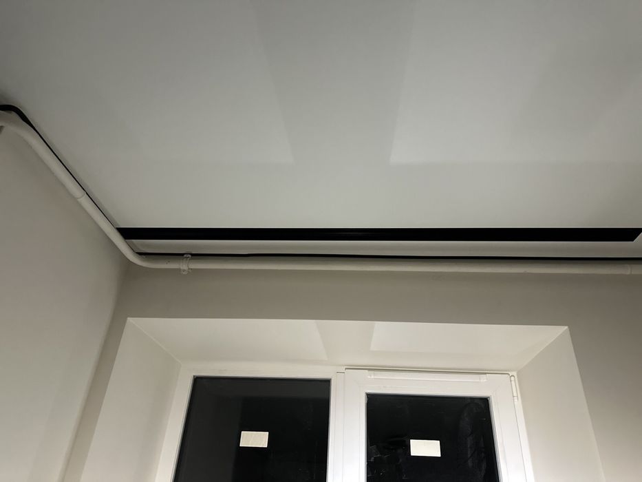 Тканинні натяжні стелі… Натяжні- матові, глянцеві, сатинові