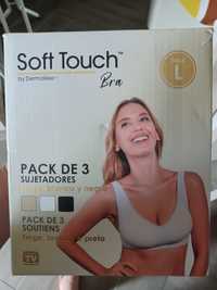 NOVO Pack 3 soutiens soft touch ehs.tv
