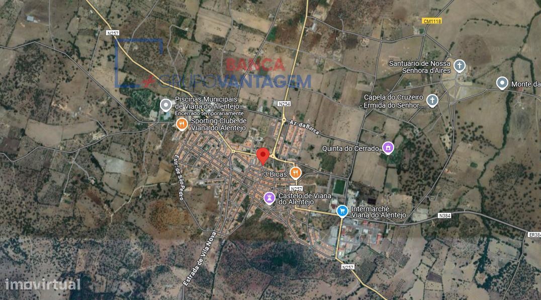 Apartamento no 1º andar localizado no centro de Viana do Alentejo