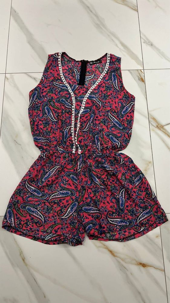 Letni kombinezon w stylu boho M/L