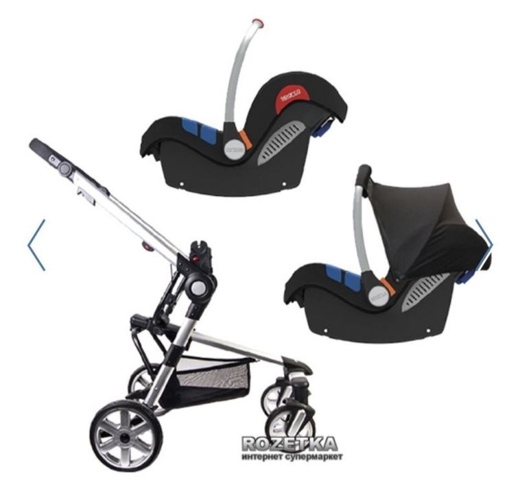 Автокрісло sparco 0-13 кг з системою isofix та шасі