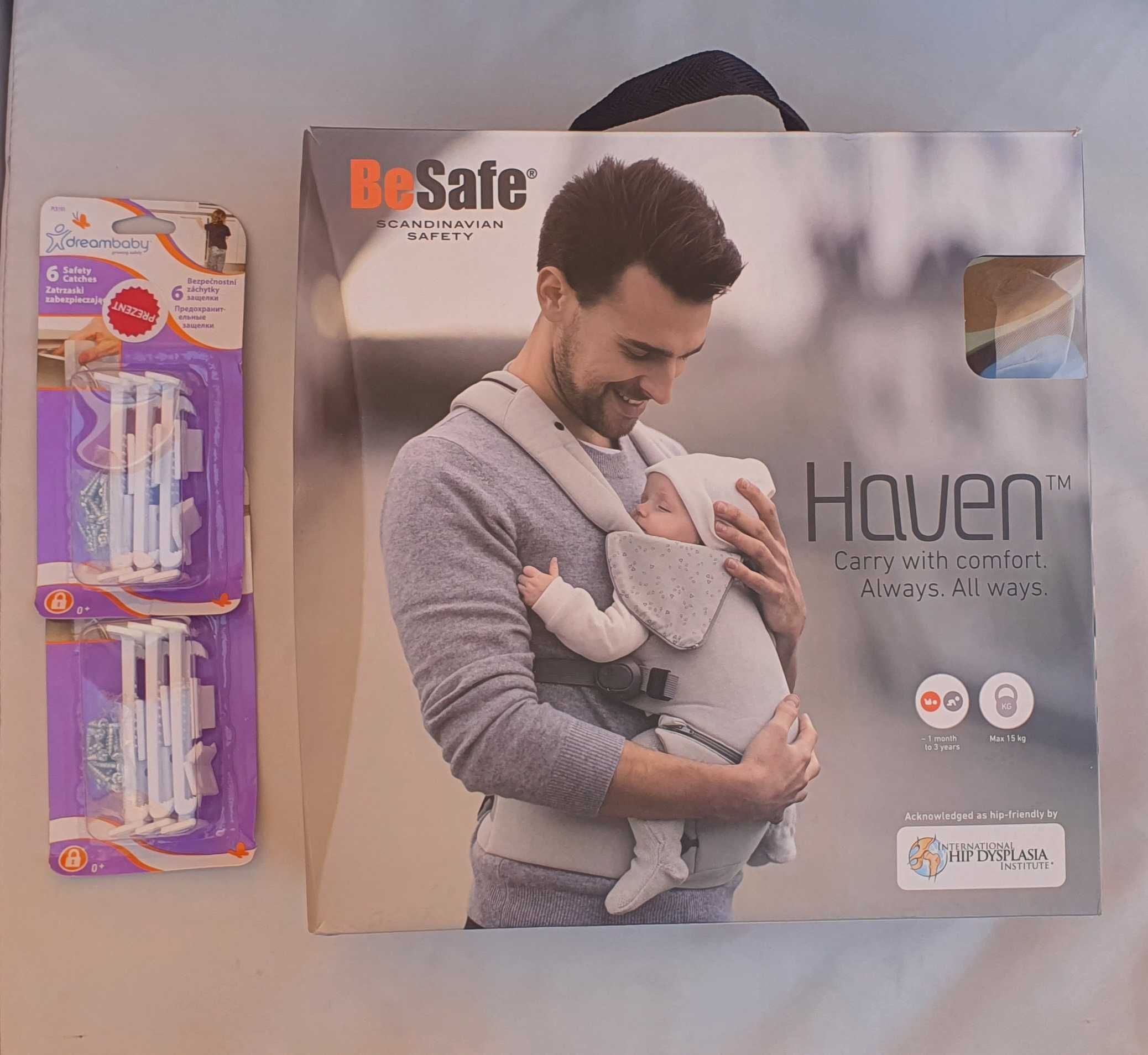 BeSafe HAVEN PREMIUM ergonomiczne nosidełko 3 POZYCJE