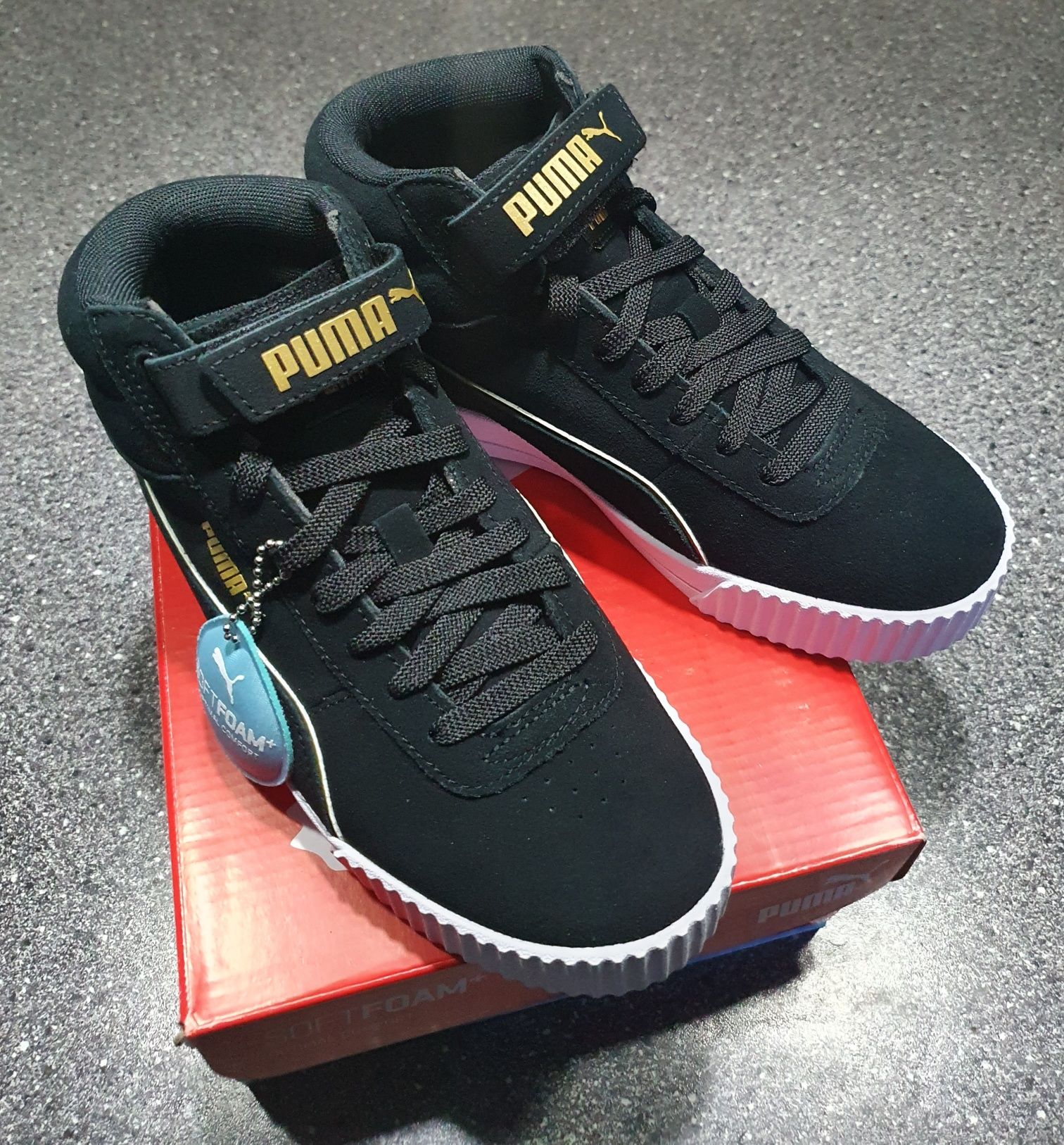 Puma Carina Mid trampki 37