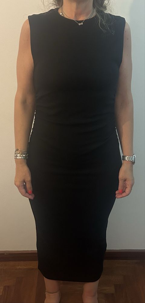 Vestido preto Zara, tamanho s