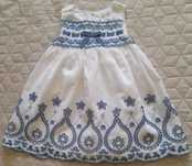 Elegancka sukienka Savannah baby (haft) rozm. 86 cm