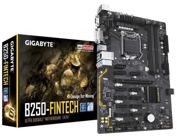 Материнська плата Gigabyte GA-B250-FinTech (s1151, Intel B250)