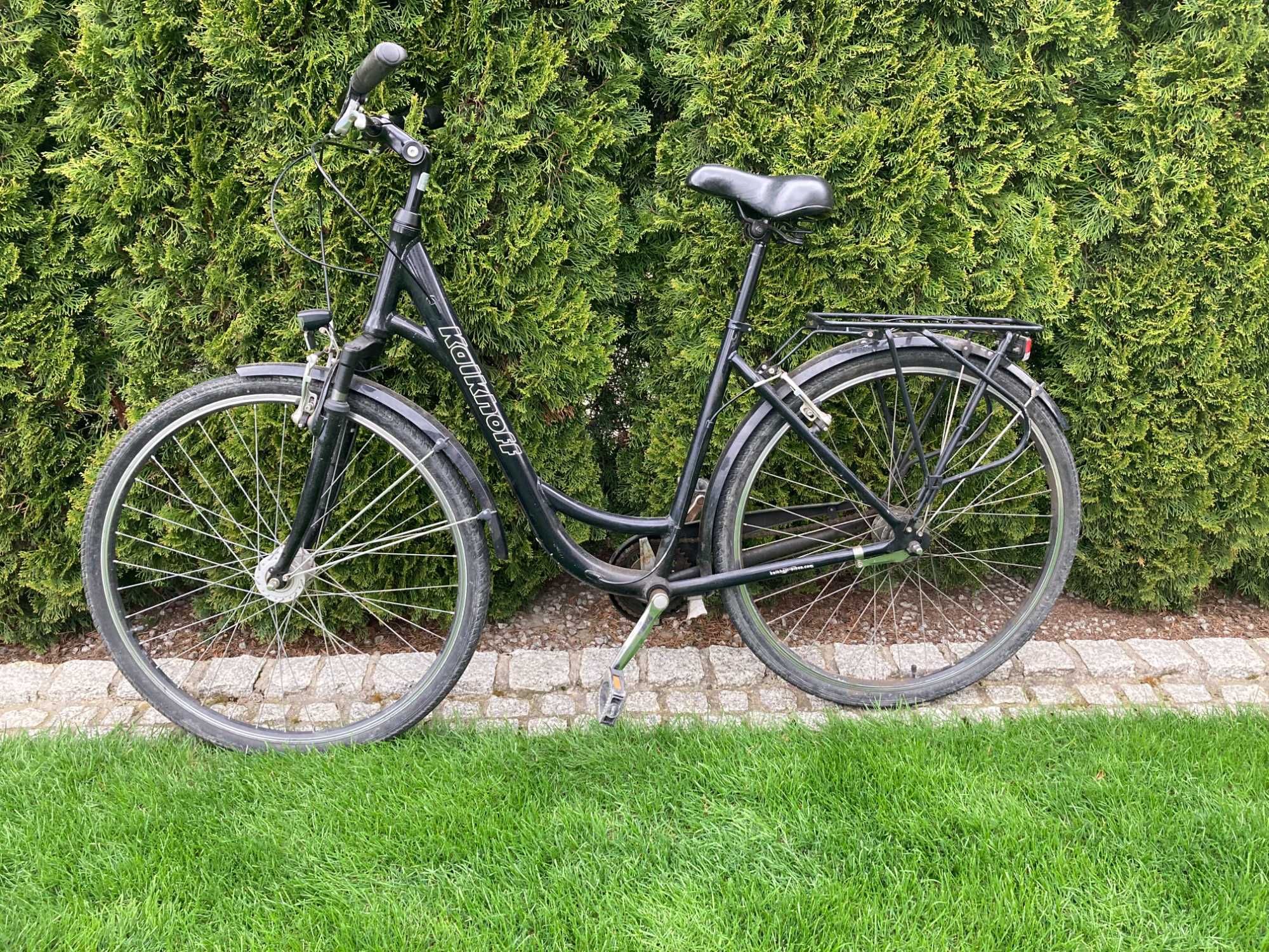Używany rower Kalkhoff w kolorze czarnym