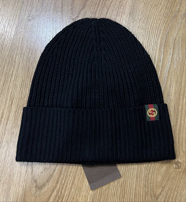Шапка Gucci чорна