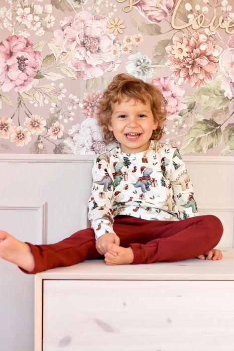 Świąteczna bluzka dla chłopca Chrisma Kids 122 cm