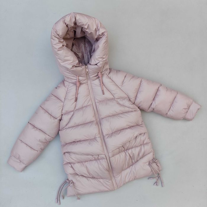 Зимова куртка для дівчинки підлітка дитяча 122-158 пуфер пуховик