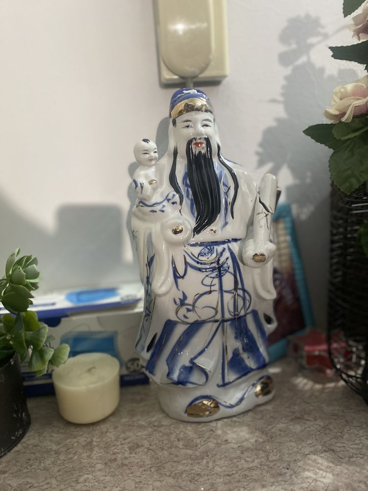 estatua porcelana vintage