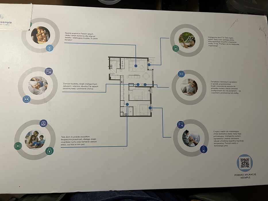 Keemple Smart Home Kit – zestaw inteligentnego domu, nowy