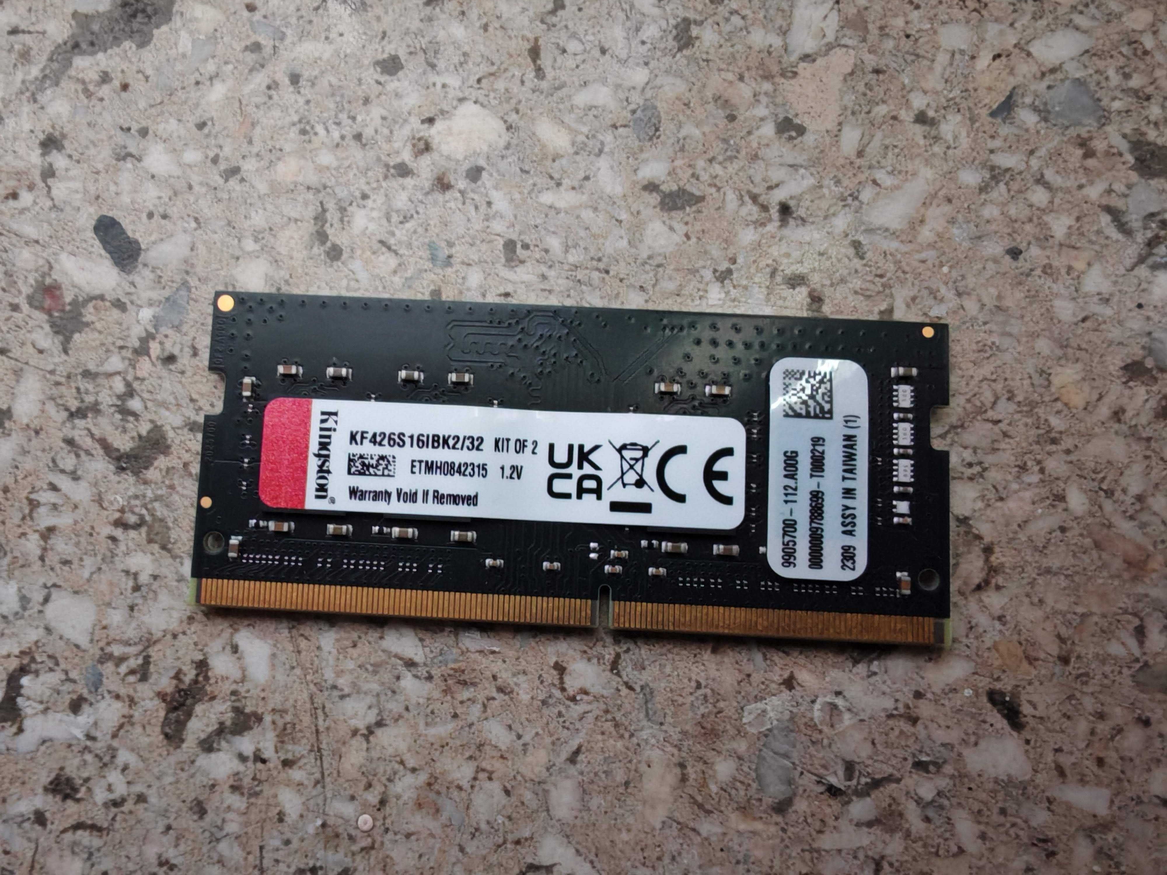 Kingston FURY Impact 16gb ddr4 2666mhz ram do laptopa