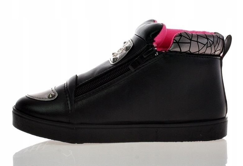Botki Buty Spotowe Dziecięce Czarne 5071 Rozmiar: 35
