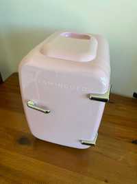 Mini frigorífico maquilhagem rosa